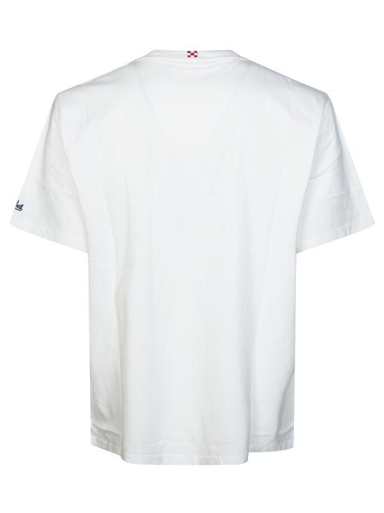 26SS 세인트바쓰 반팔 티셔츠 AUS000104294L 01N BIANCO - MC2 SAINT BARTH