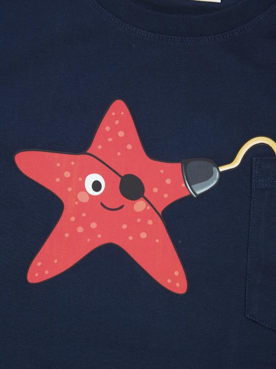 26SS [키즈] 세인트바쓰 티셔츠 EDD000101944L 61 BLU - MC2 SAINT BARTH