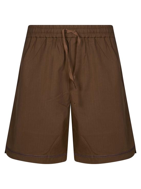 26SS 드롤드무슈 숏팬츠 KBS178CO278 BN MARRONE