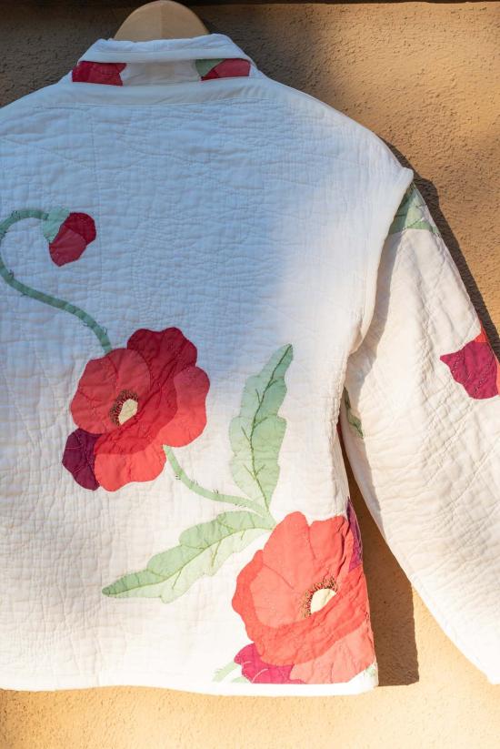  제스 미니 자켓 소프트 포피 주니퍼 크롭 코트 - JESS MEANY