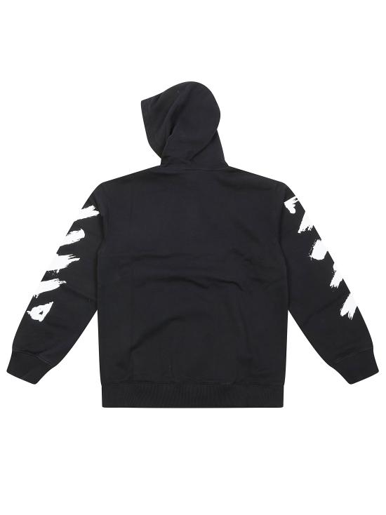 26SS [키즈] 오프화이트 티셔츠 44BBB001S26F005 NERO - OFF WHITE