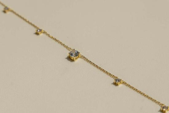  Milk & Rose 팔찌 밀크 & 로즈 서클 젬 브레이슬릿 - OTHER BRANDS