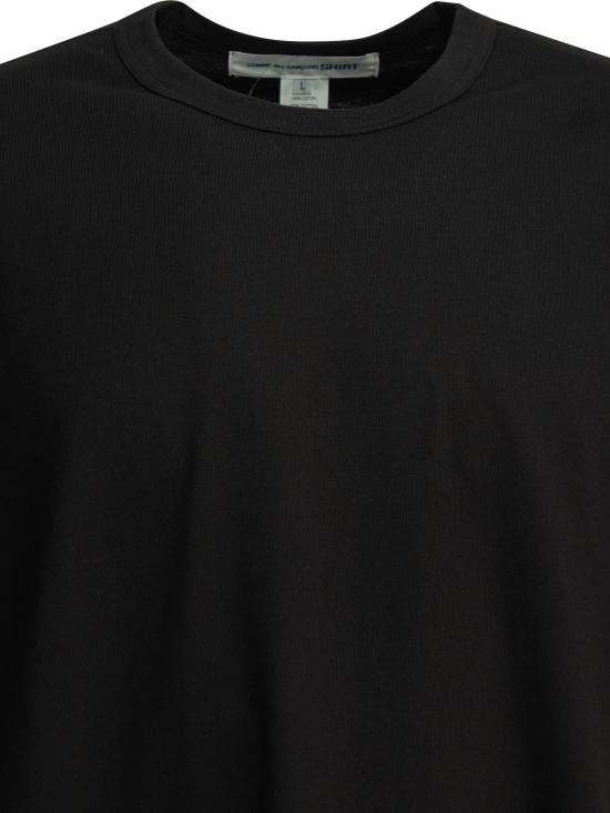 26SS 꼼데가르송 반팔 티셔츠 FQ T010 S261 BLACK Black - COMME DES GARCONS