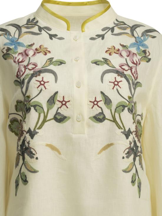 26SS 발렌티노 가라바니 미디 원피스 8B3VAJS59M4AM0 White - VALENTINO GARAVANI