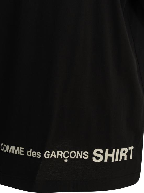 26SS 꼼데가르송 반팔 티셔츠 FQ T008 S261 BLACK Black - COMME DES GARCONS