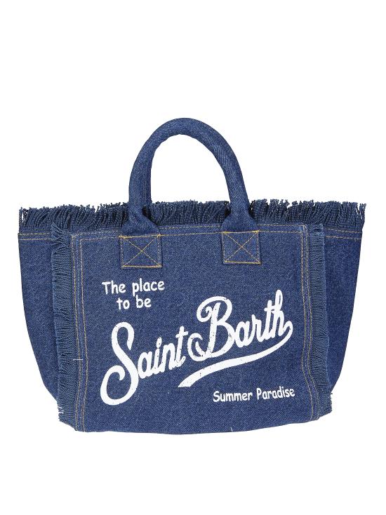 26SS 세인트바쓰 숄더백 COL000100431L DENIMDARK