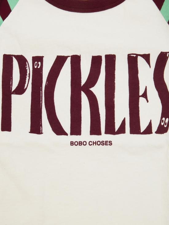 26SS [키즈] 보보쇼즈 티셔츠 B126AC021 BEIGE - BOBO CHOSES