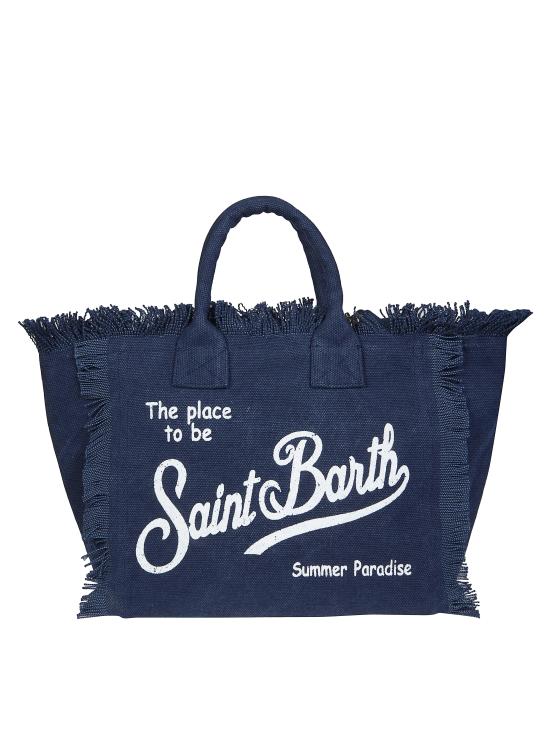26SS 세인트바쓰 토트백 COL000100097L 61 BLU - MC2 SAINT BARTH