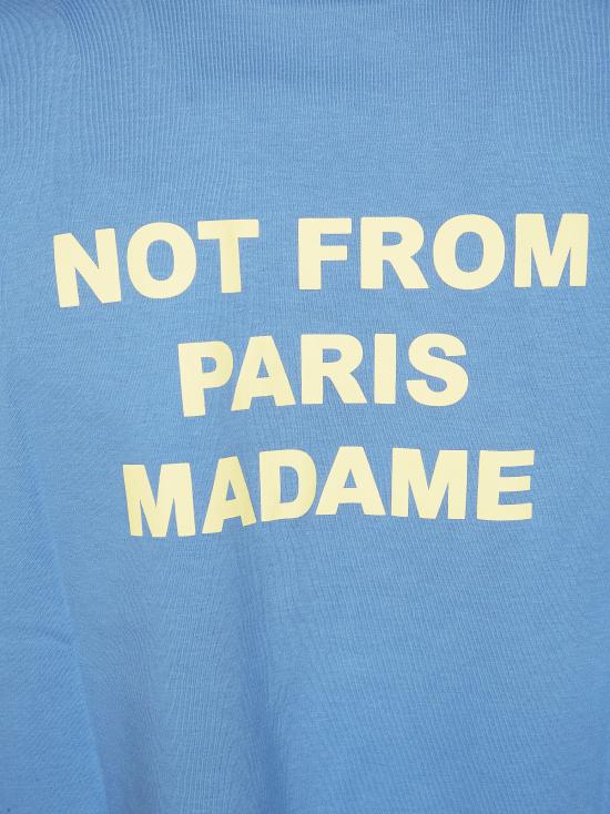 26SS 드롤드무슈 반팔 티셔츠 KTS203CO002 ATBL BLU - DROLE DE MONSIEUR