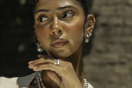  Milk & Rose 이어링 밀크앤로즈 카야 후프 - OTHER BRANDS