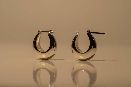  Milk & Rose 이어링 밀크앤로즈 카야 후프 - OTHER BRANDS