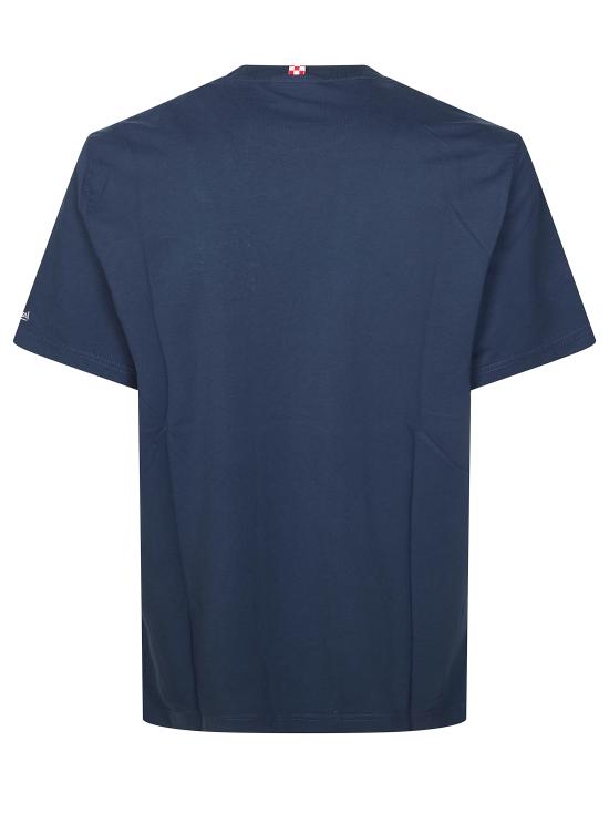 26SS 세인트바쓰 반팔 티셔츠 POT000104523L 61 BLU - MC2 SAINT BARTH