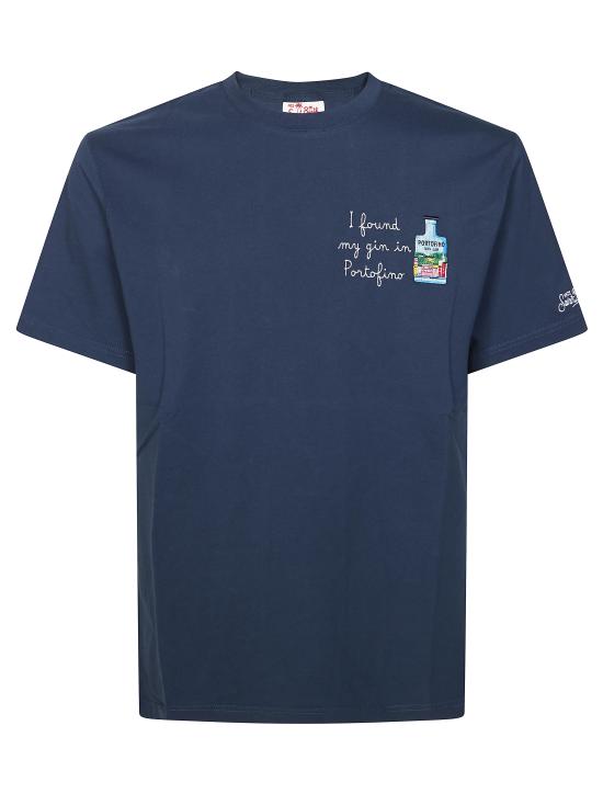 26SS 세인트바쓰 반팔 티셔츠 POT000104523L 61 BLU