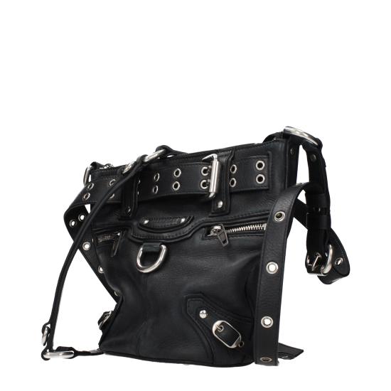 25SS 발렌시아가 워시드 카프스킨 이모 XS 버킷백 702039210BZ1000 - BALENCIAGA
