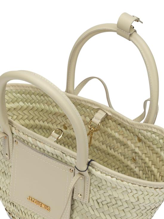 26SS 자크뮈스 토트백 BAW00044AC01C02IVORY White - JACQUEMUS