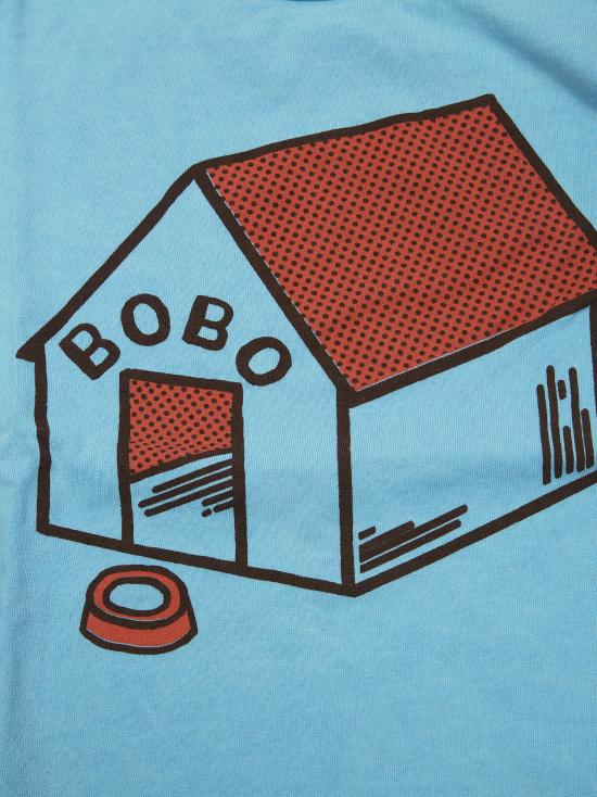 26SS [키즈] 보보쇼즈 티셔츠 B126AC015 LIGHTBLUE AZZURRO - BOBO CHOSES