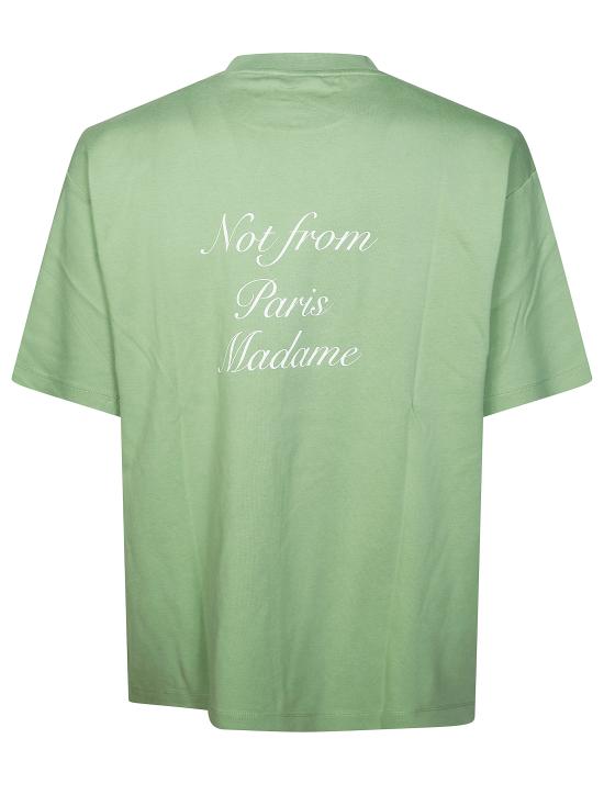 26SS 드롤드무슈 반팔 티셔츠 KTS209CO002 LGN VERDE - DROLE DE MONSIEUR
