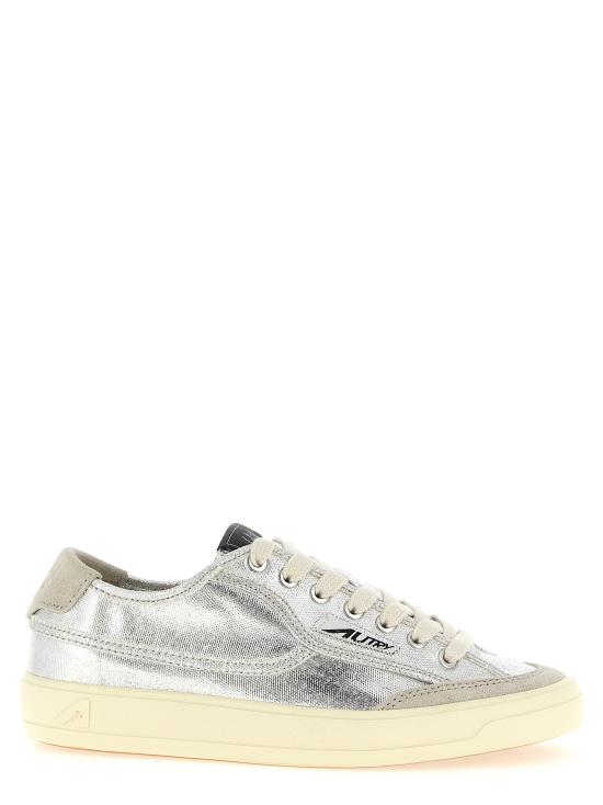 26SS 오트리 WINDSCAPE 로우 스니커즈 스웨이드 SCLWCU07 SILVER GRIGIO