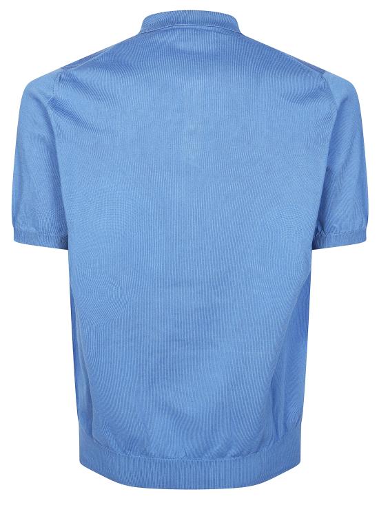 26SS 알파스튜디오 폴로 티셔츠 202601AU5001B 1007 DENIM - ALPHA STUDIO