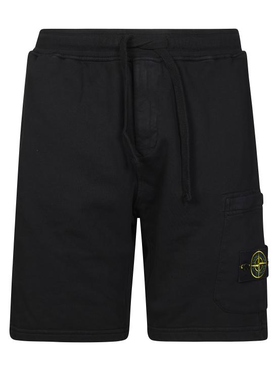 26SS 스톤 아일랜드 오가닉 코튼 플리스 레귤러핏 카고 포켓 조거 L1S156200011S0051 V0029 NERO