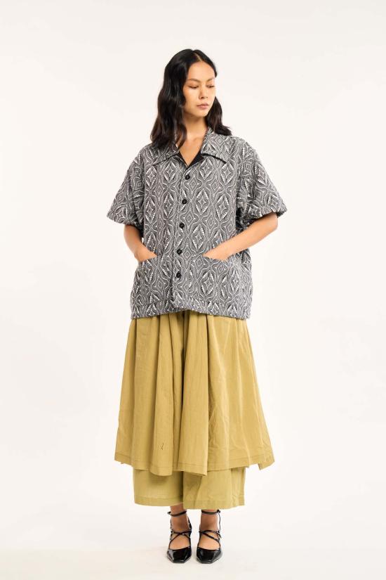  루주타 셰스 셔츠 코스타 셔츠 탑