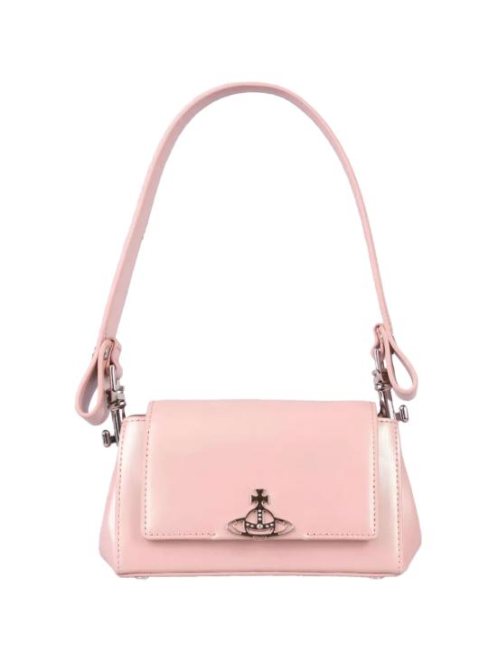 26SS 비비안웨스트우드 헤이즐 스몰 핸드백 4603000WWL0098 G407 DUSTY PINK