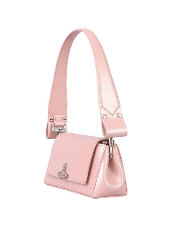 26SS 비비안웨스트우드 헤이즐 스몰 핸드백 4603000WWL0098 G407 DUSTY PINK - VIVIENNE WESTWOOD