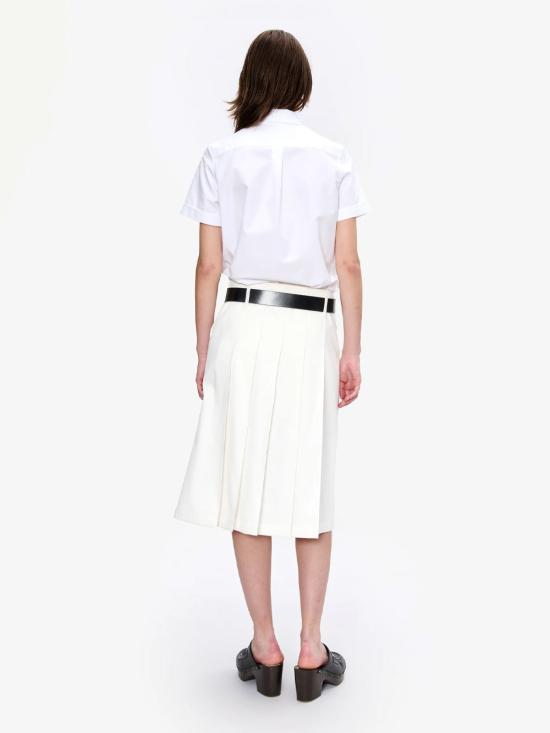 26SS 아페쎄 미디 스커트 COHLC F06509 AAB WHITE - A.P.C.