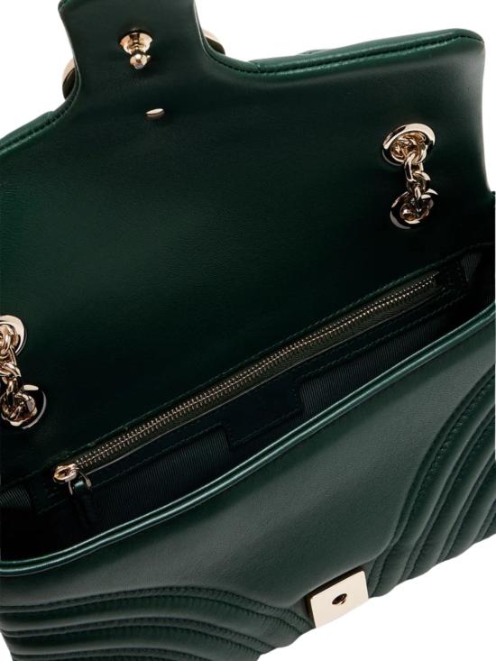 26SS 구찌 GG 마몽 미디엄 숄더백 837267 AAE383020 Green - GUCCI
