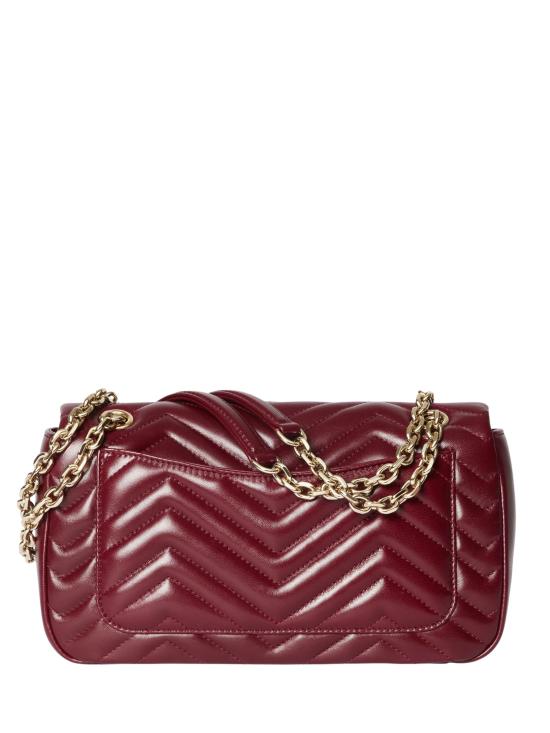 26SS 구찌 GG 마몽 미디엄 숄더백 837267 AAE386207 Red - GUCCI