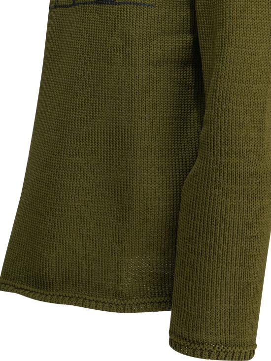 26SS 꼼데가르송 스웨터 FQ N004 S262 NAVY Green - COMME DES GARCONS