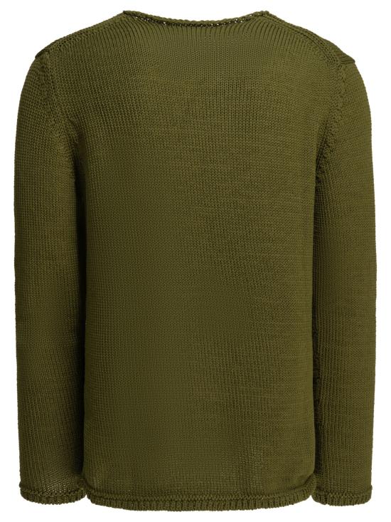 26SS 꼼데가르송 스웨터 FQ N004 S262 NAVY Green - COMME DES GARCONS