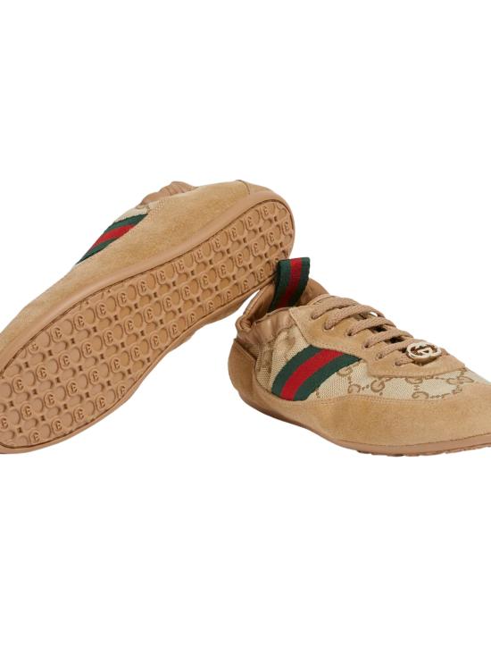 26SS 구찌 쉬프트 스니커즈 857963 AAF109845 Beige - GUCCI