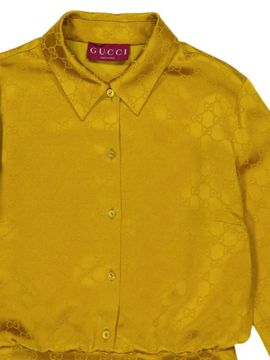 26SS 구찌 미디 원피스 853070 ZAQKJ2002 Brown - GUCCI