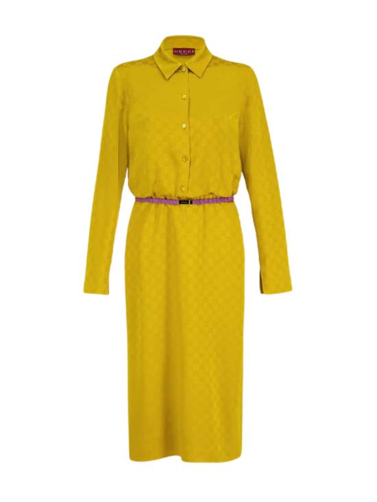 26SS 구찌 미디 원피스 853070 ZAQKJ2002 Brown