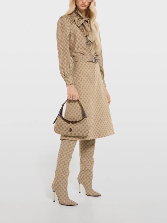 26SS 구찌 재키 슬림 스몰 숄더백 863137 FAFV29651 Beige - GUCCI