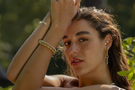  Milk & Rose 팔찌 밀크 앤 로즈 밸런싱 액트 실버 브레이슬릿 - OTHER BRANDS