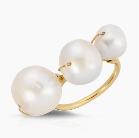  코자크 반지 코자흐 우베다  진주