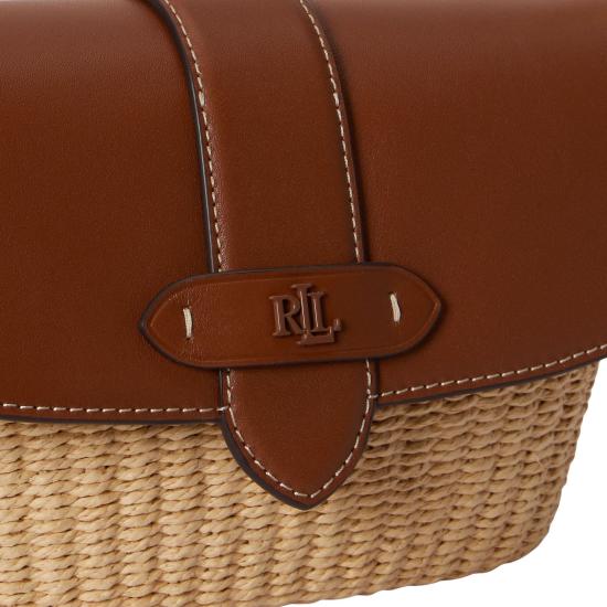 26SS 랄프 로렌 크로스백 431P10158001 NATURAL LAUREN TAN - RALPH LAUREN