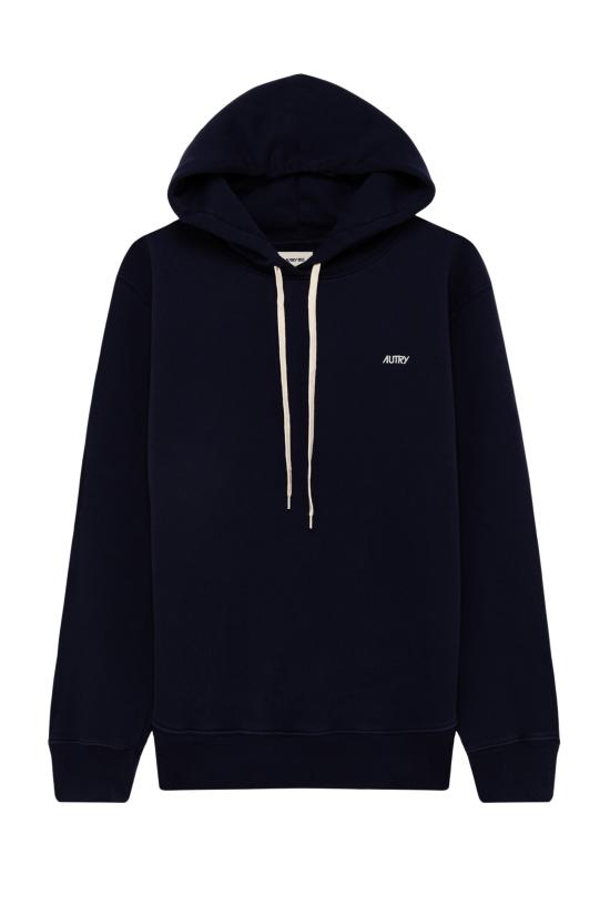 26SS 오트리 로고 후드 티셔츠 HOPMA2JB JERSEY BLUE