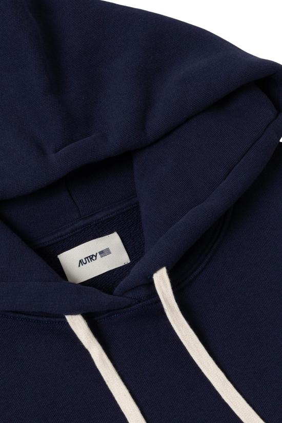 26SS 오트리 로고 후드 티셔츠 HOPMA2JB JERSEY BLUE - AUTRY