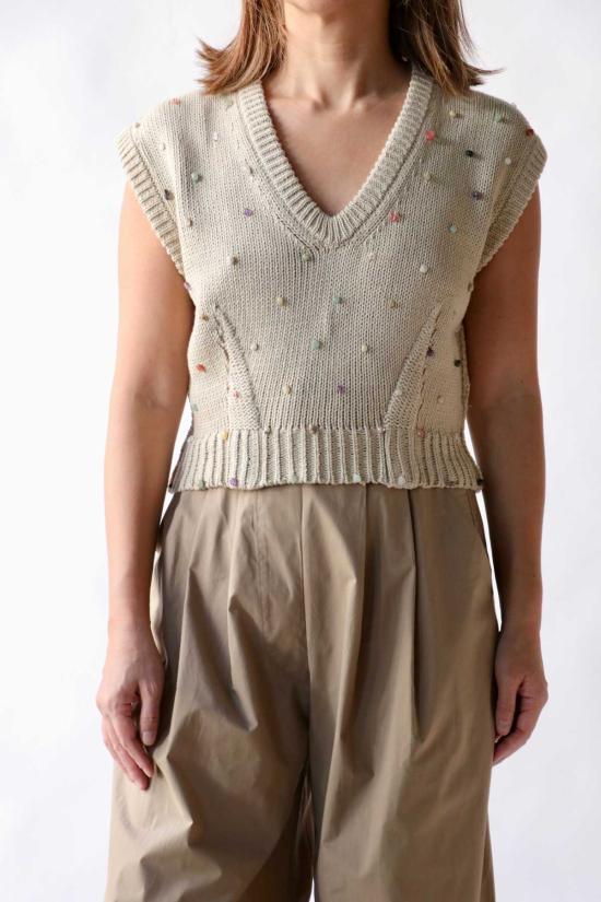  레이첼 코미 스웨터 아크레아 탑 도브 - RACHEL COMEY