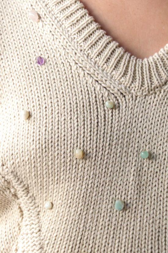  레이첼 코미 스웨터 아크레아 탑 도브 - RACHEL COMEY