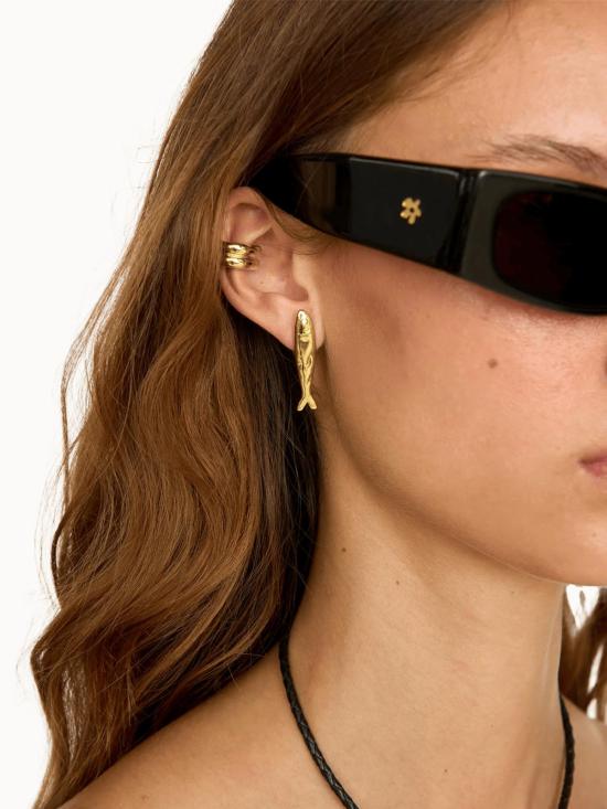  엘리우 이어링 정어리와 생선 뼈 귀걸이 - ELIOU