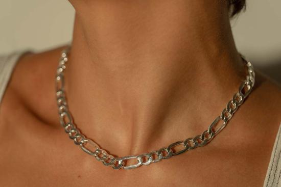  Milk & Rose 네크리스 밀크앤로즈 청키 피가로 체인 목걸이 - OTHER BRANDS