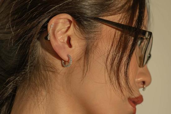  Milk & Rose 이어링 마이 스토어 셀레스트 후프 싱글 - OTHER BRANDS