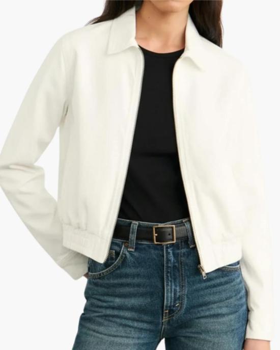  닐리로탄 데님 자켓 나작  크림 - NILI LOTAN