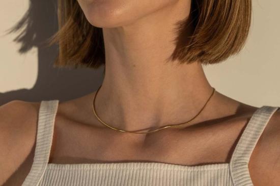  Milk & Rose 목걸이/팬던트 밀크 & 로즈 글로우 체인 목걸이