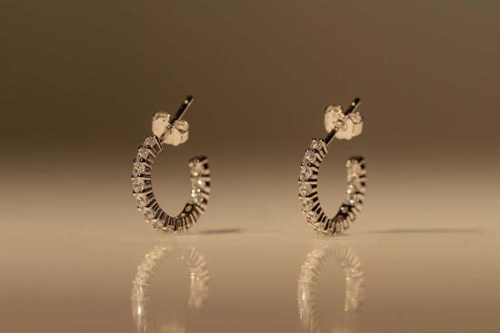  Milk & Rose 이어링 내 가게 셀레스트 후프 - OTHER BRANDS