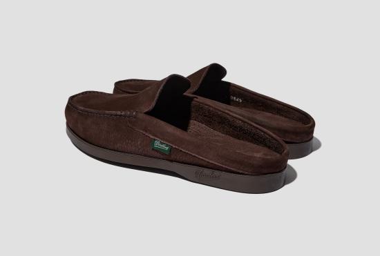 26SS 파라부트 로퍼 바하마 / 마린 마론 - 토리옹 누벅 초콜릿 142234 - PARABOOT